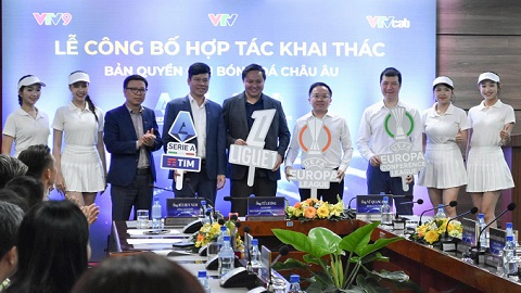 Khán giả được xem miễn phí 4 giải lớn của châu Âu trên hệ thống kênh của VTV